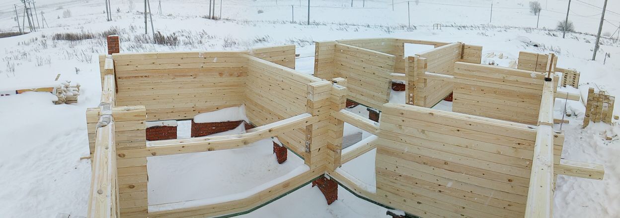 Дом из бруса. Казань