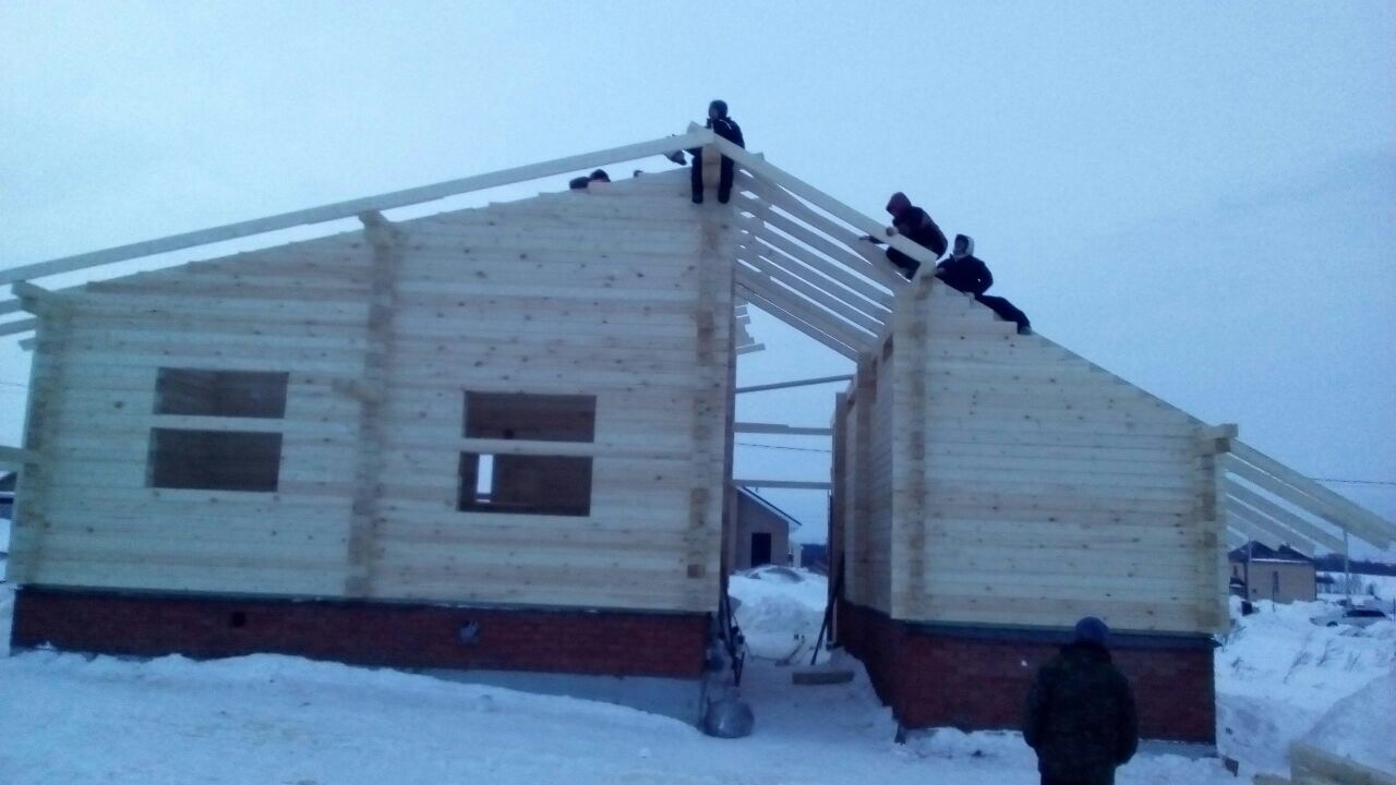 Дом из бруса. Казань