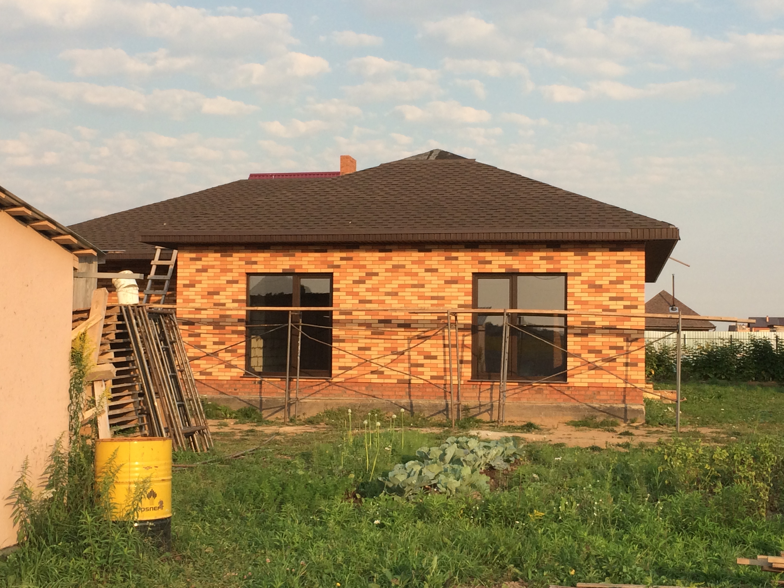 Дом из кирпича. село Старомихайловское