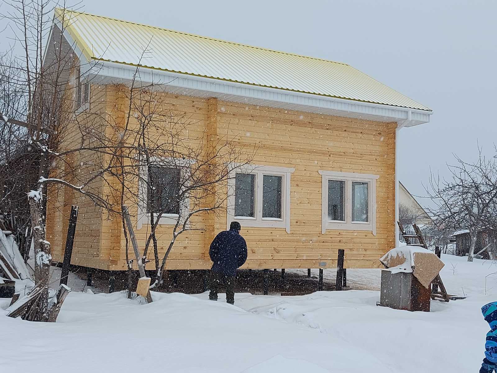 Красная горка, дом из профилированного бруса камерной сушки 145х145 мм