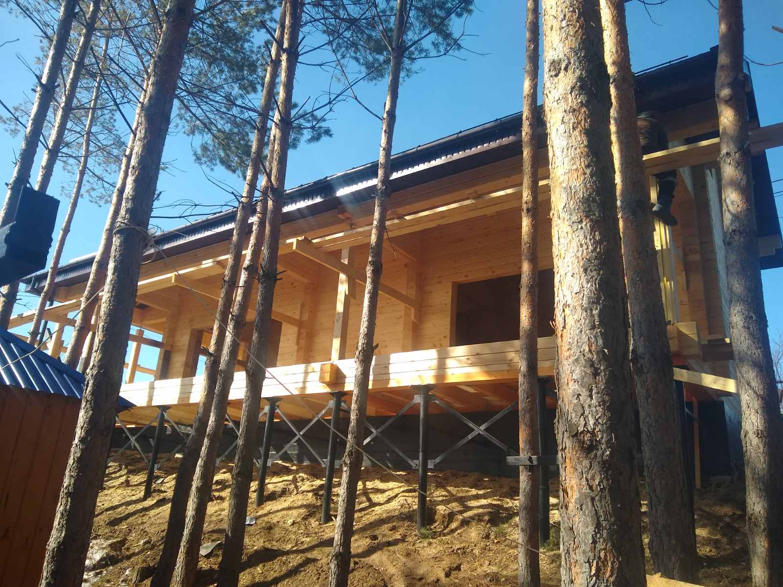 Набережные челны СНТ Весна , профилированный брус камерной сушки 145х195, профиль гребенка